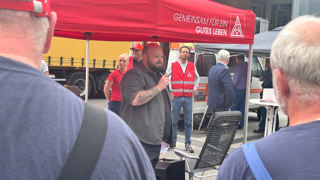 Warnstreik bei punker