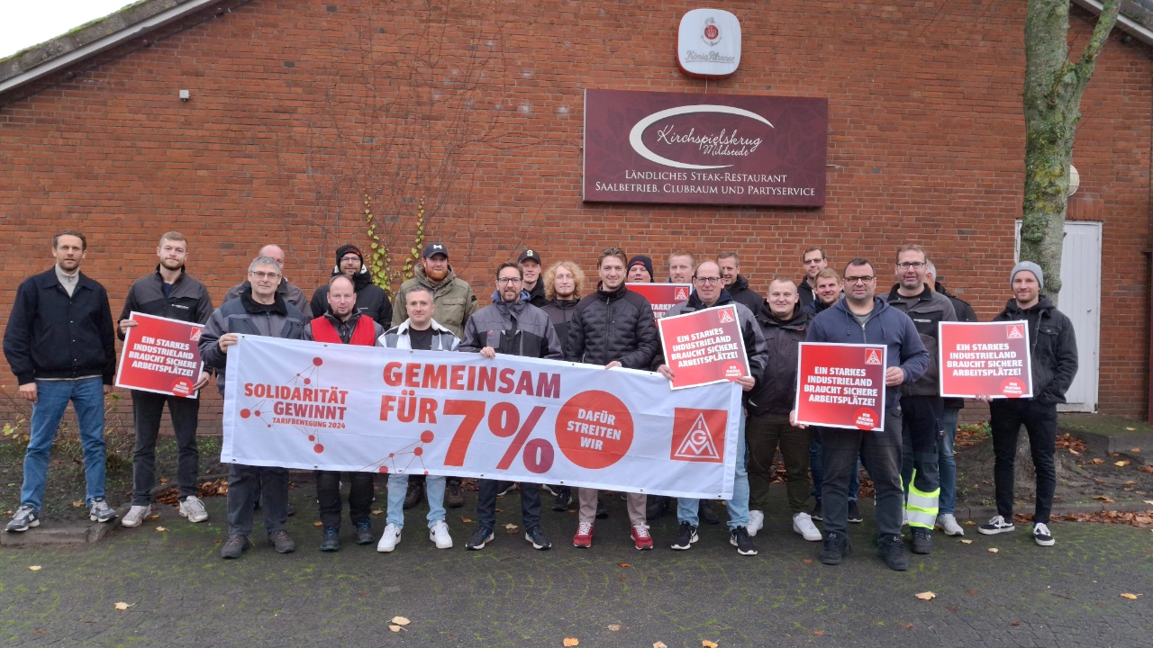 Warnstreik Siemens Gamesa 2024