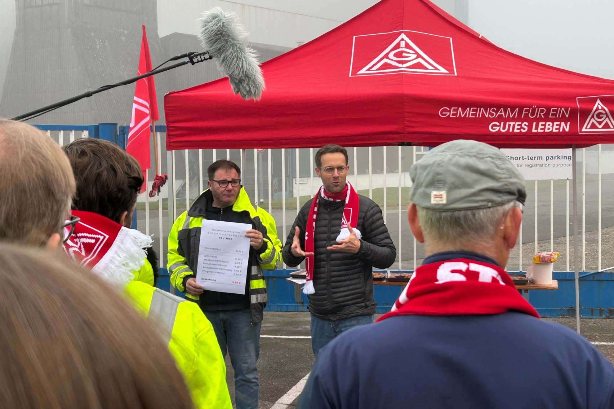 FSG-Nobiskrug Kundgebung