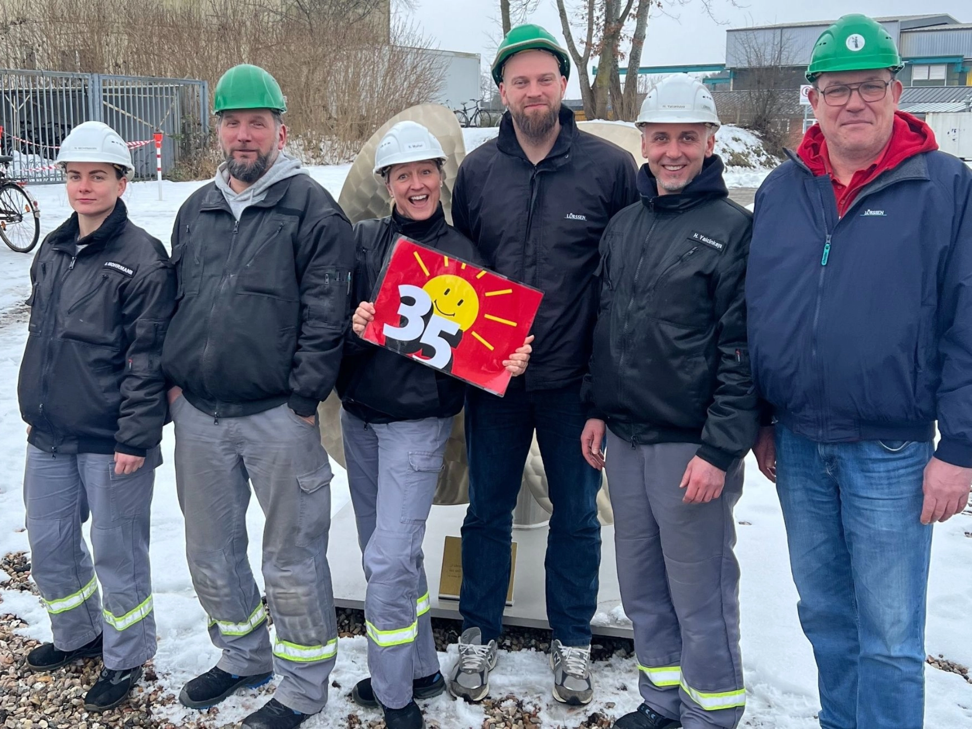 Zurück zur 35 bei Lürssen