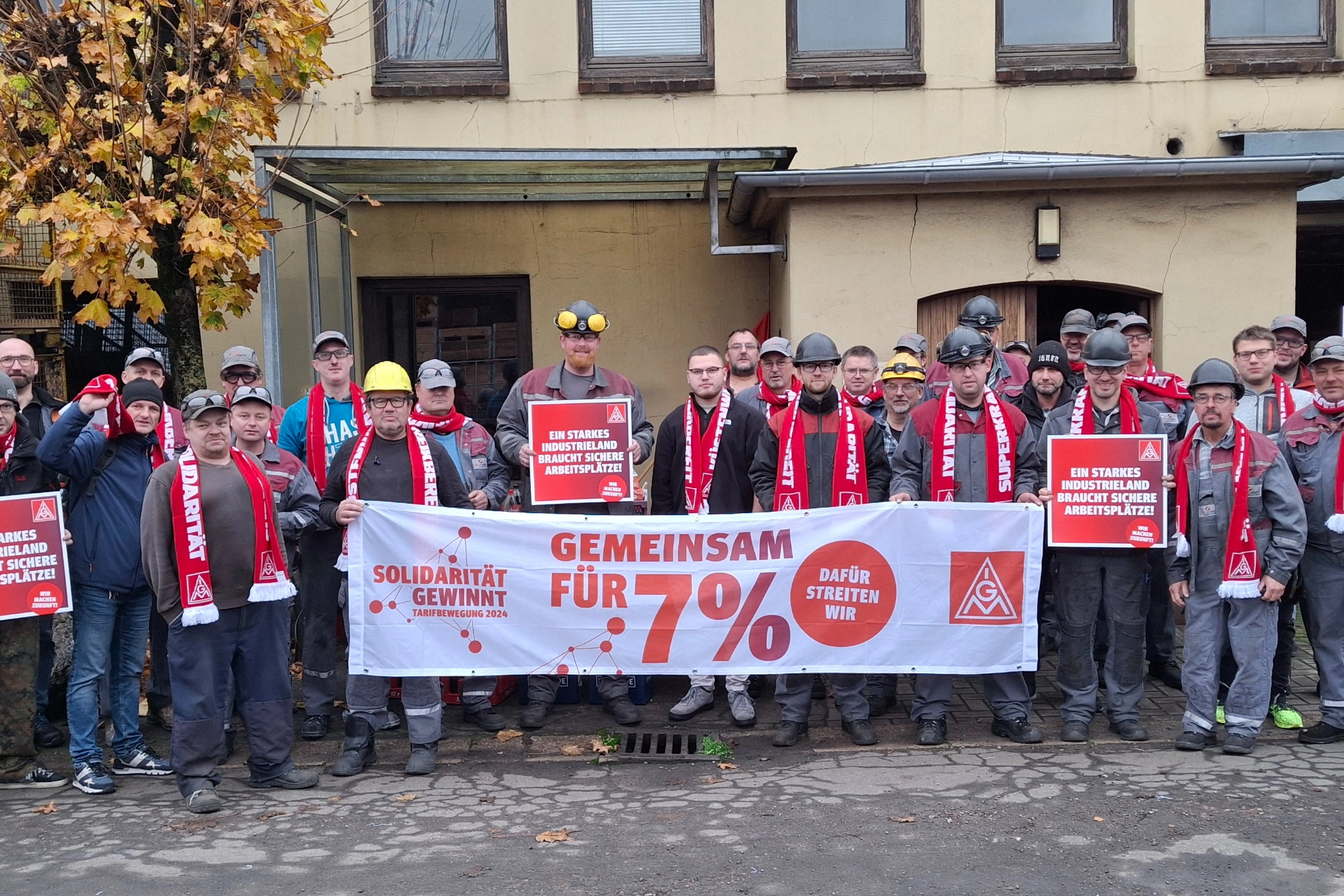 Warnstreik Procast 2024