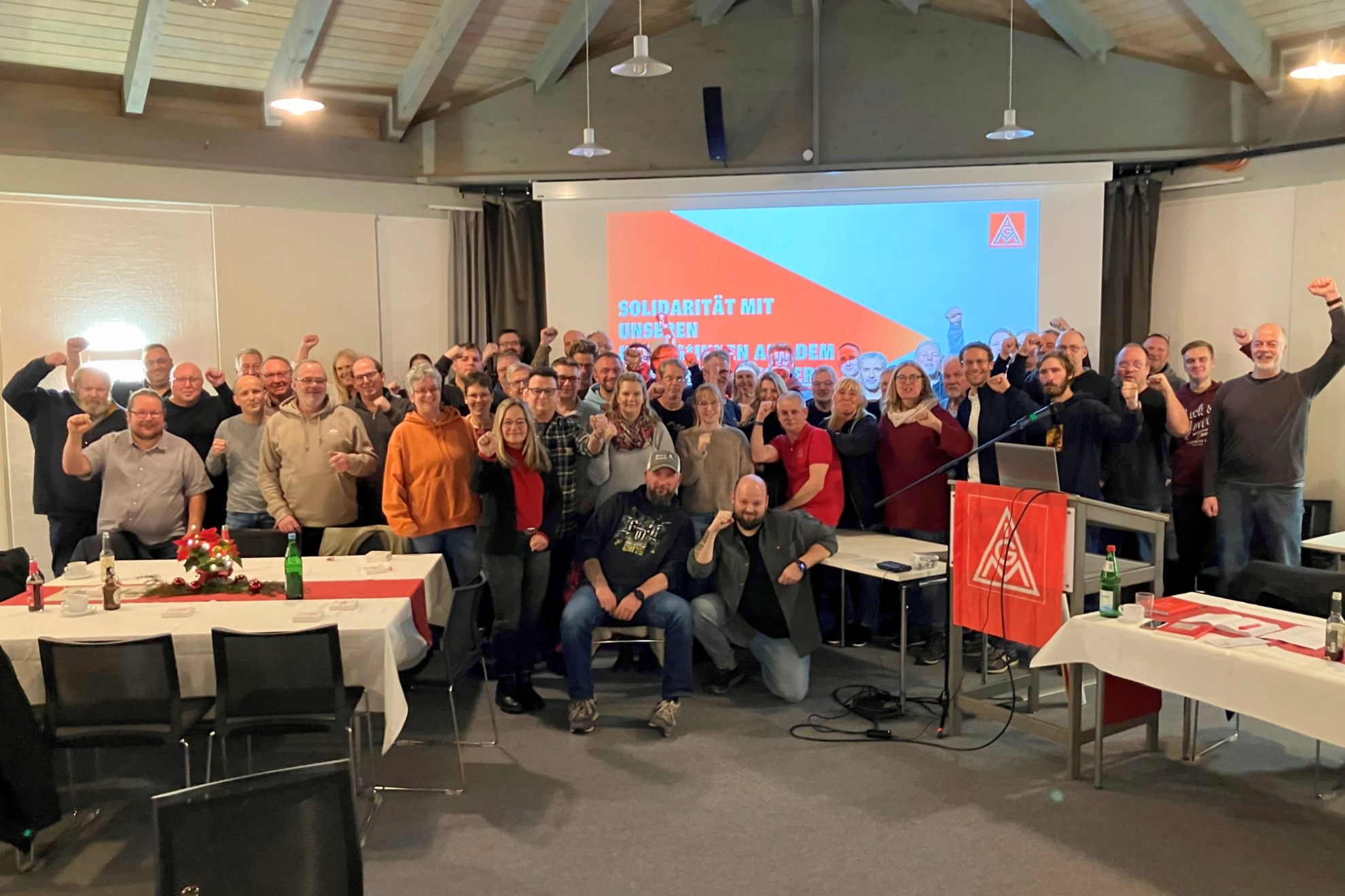 Solidarität mit den Procast-Beschäftigten