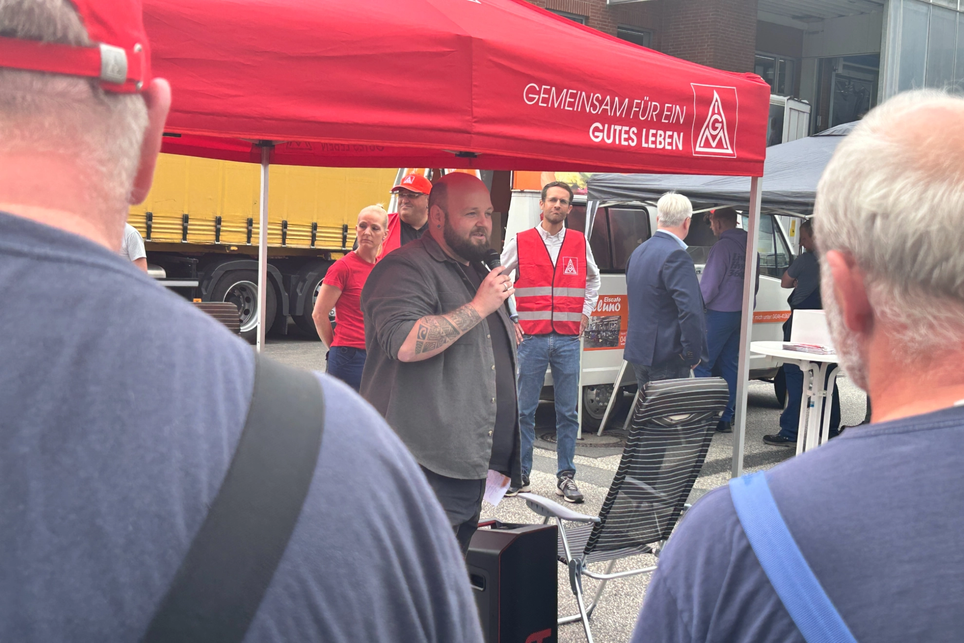 Warnstreik bei punker