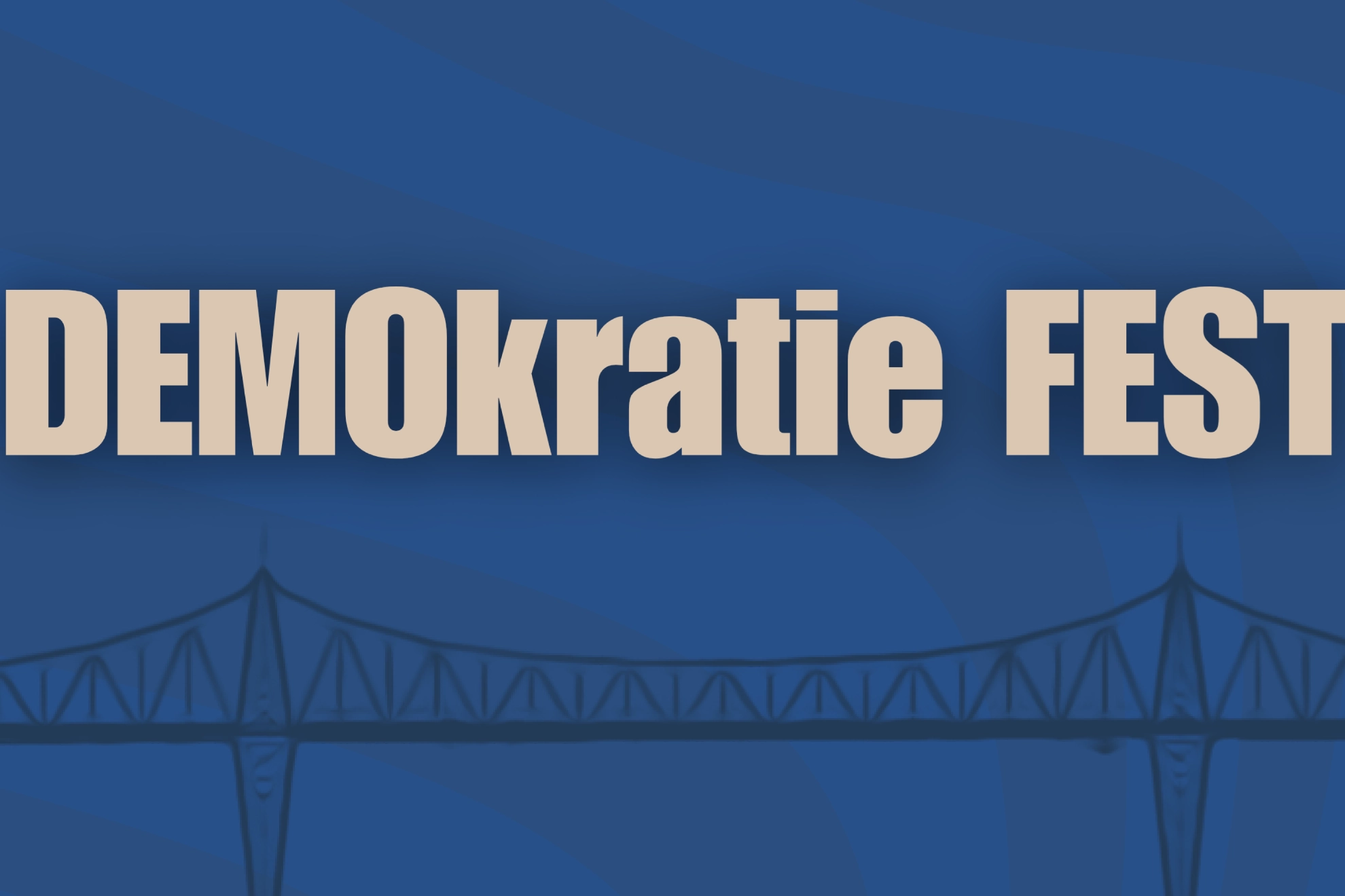 Schriftzug_Demokratie_Fest