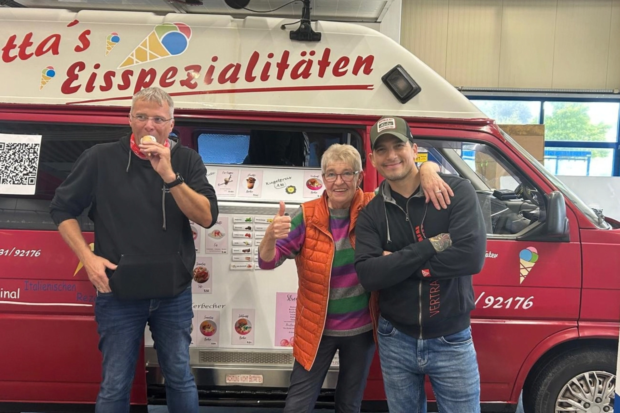 Eisaktion Leser