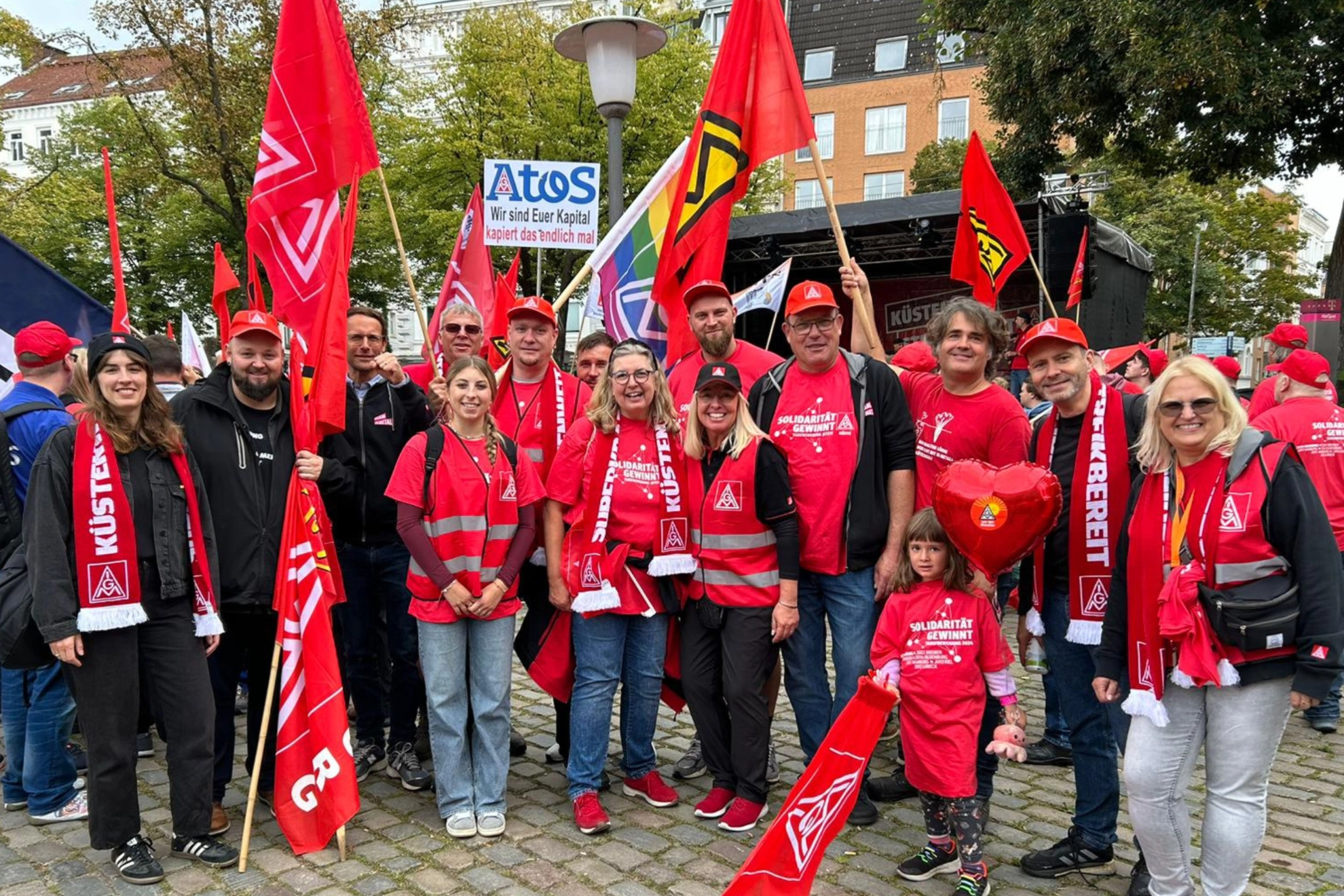 Gruppenbild Tarifauftakt 2024