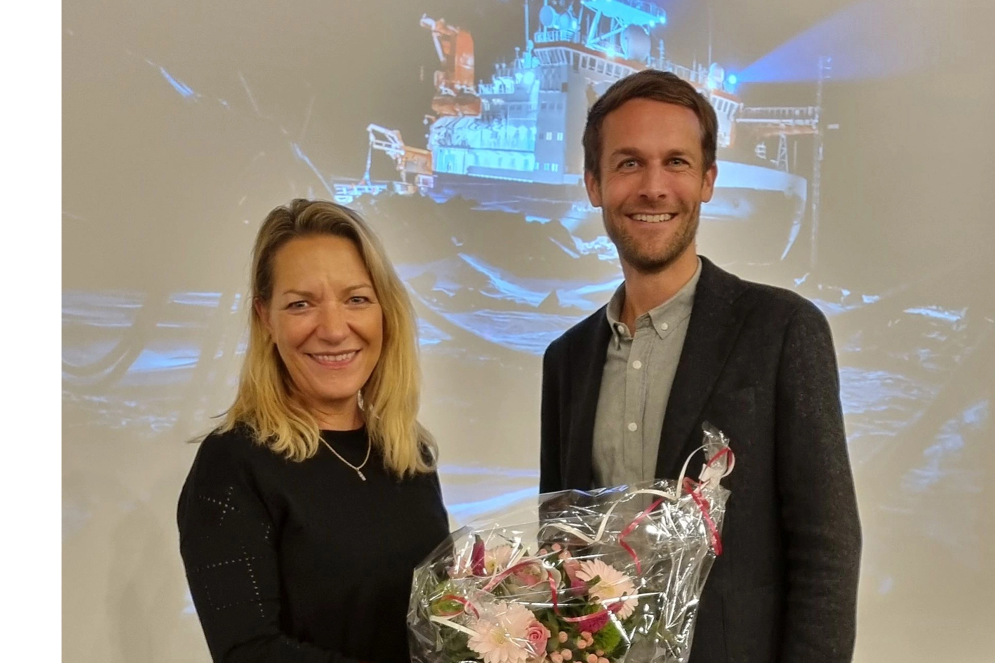 Prof. Dr. Antje Boetius bei ihrem Vortrag auf der Delegiertenversammlung in Rendsburg am 27.09.2022