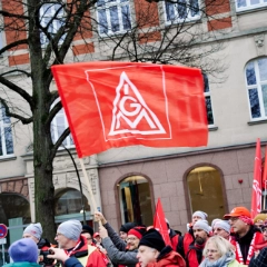 Fotos von der Vestas Kundgebung in Hamburg vom 