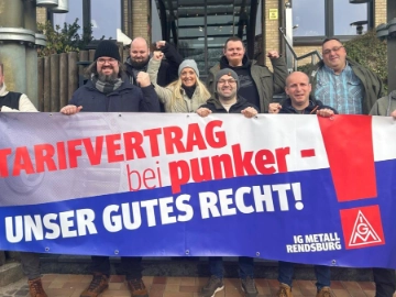 Der Plan steht – weiter Richtung Tarifvertrag bei punker