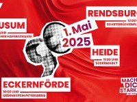  Komm mit zur Kundgebung am 1. Mai 2025