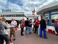 Eis und starke Unterstützung der Tarifforderung bei Hobby